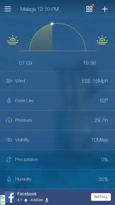 Weather android App screenshot 9